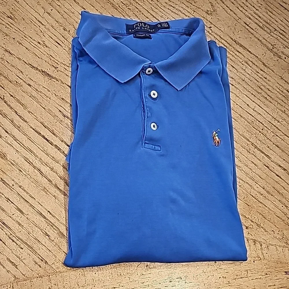 Polo Ralph Lauren Classic Fit blue Polo XL